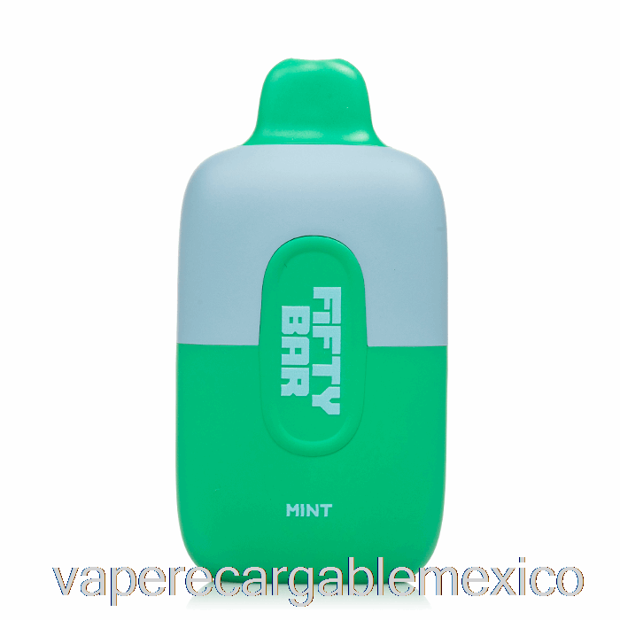 Vape Recargable Cincuenta Bar 6500 Desechable Menta